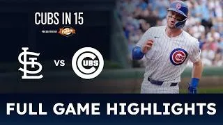 Thumbnail: Chicago Cubs vs. St. Louis Cardinals | MLB Highlights (8/15/2026)
