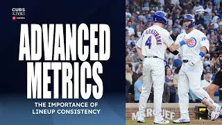 Thumbnail: ADVANCED METRICS: Why lineup consistency MATTERS ✍️ | Cubs Live!