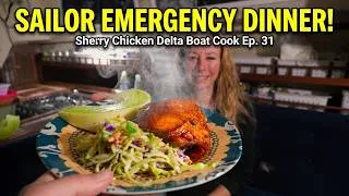 Thumbnail: Sherry Chicken on the Sailboat – Easy Delta Sailing Dinner Ep. 31