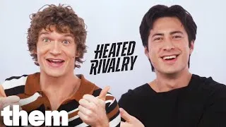 Thumbnail: Heated Rivalry's Connor Storrie & Hudson Williams On Intimacy, Romance and the Female Gaze | Them