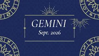 Thumbnail: GEMINI ~  Now They Want to Show You ATTENTION?  NOPE!  RED FLAGS Everywhere!  Sept. 2026 💫