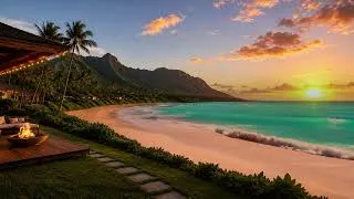 Thumbnail: Golden Sunset in Kauai, Hawaii | Ocean Waves & Peaceful Ambience 