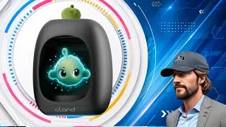 Thumbnail: oLand - The Holographic AI Pet for Stress Relief - healing desk companion with a living mini world