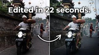 Thumbnail: How I Edit 75 Photos in 28 Minutes on Lightroom