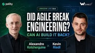 Thumbnail: Did Agile Break Engineering and Can AI Build It Back? (Enterprise / Q&A)