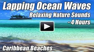 Thumbnail: Ocean Waves Lapping Relaxing Nature Sounds of Water 4 Meditation Relax Study Focus sleep video Hour