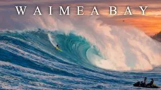 Thumbnail: Waimea Bay During The Eddie Invitational | Massive NW Swell on Oahu North Shore