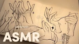 Thumbnail: drawing asmr (no music) drawing hands ‧₊ ᵎᵎ real time + no talking