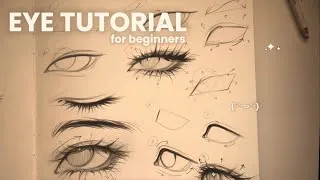 Thumbnail: How I Draw Eyes | Beginner Friendly Tutorial 