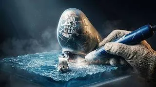 Thumbnail: ONE PIECE Live Action Diorama - Sculpting Laboon & Going Merry with Resin Art