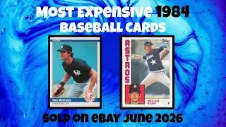 Thumbnail: 1984 Most Expensive eBay Sales Baseball Cards (June 2026)