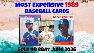 Thumbnail: 1989 Most Expensive eBay Sales Baseball Cards (June 2026)