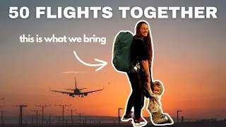 Thumbnail: What to pack for TODDLERS on the plane *minimalist*