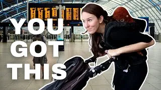 Thumbnail: Flying ALONE with your Baby or Toddler (how to do "it all" solo)