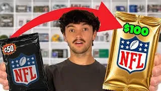 Thumbnail: $0.50 vs. $100 Pack of Sports Cards