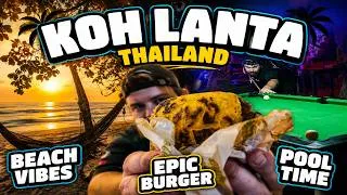 Thumbnail: Beach, Burgers & Pool in KOH LANTA 🇹🇭