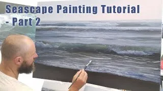 Thumbnail: Seascape Painting Tutorial - Part 2