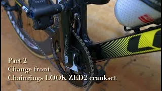 Thumbnail: PART 2 Change front chainrings on LOOK bike. #chainring #bicycle
