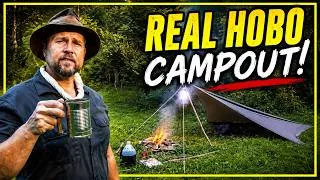 Thumbnail: I Survived Overnight Using My Homemade Hobo Gear! | 30 Day Hobo Challenge!