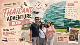 Thumbnail: FROM BICOL TO BANGKOK! 🇹🇭✈️ | Our Thailand Adventure Begins - Terminal 21 + Chatuchak Market