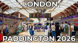 Thumbnail: LONDON WALKING TOUR: Paddington Station Today Summer 2026