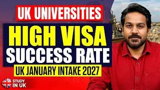Thumbnail: High Visa Success Rate UK Universities for January Intake 2027   Study in UK