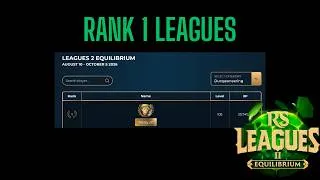 Thumbnail: I accidentally got Rank 1 on Leagues while getting a best in slot weapon!