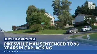 Thumbnail: Pikesville man sentenced to 95 years for violent carjacking and assault