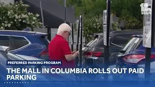 Thumbnail: The Mall in Columbia rolls out paid parking for spots near the entrance