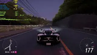 Thumbnail: Forza Horizon 6 on Intel Core 3 304 "Wildcat Lake" (720p / Low / XeSS Ultra Performance)