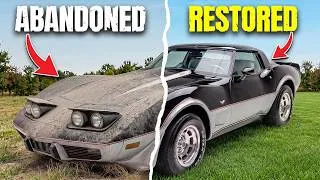 Thumbnail: Restoring an ABANDONED 1978 Corvette Pace Car in 30 Minutes!