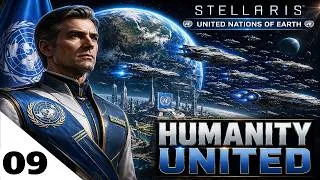 Thumbnail: HUMANITY UNITED | United Nations of Earth Campaign | Stellaris | Ep 9