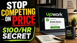 Thumbnail: How to Land High-Ticket Clients on Upwork (Freelancing Secrets 2025)
