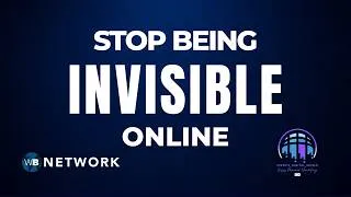 Thumbnail: Stop Being Invisible Online | Jesus-Powered Marketing with Steph's Digital World