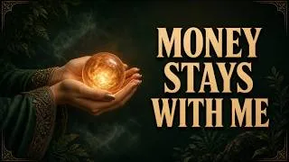 Thumbnail: I Am the Woman Money Stays With ✨ 528Hz + 417Hz Wealth Identity Activation
