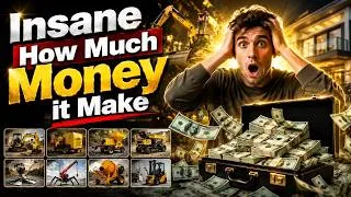 Thumbnail: 12 Construction Machines to Make Money | No Experience Needed.
