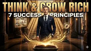 Thumbnail: Think and Grow Rich Explained in 15 Minutes | 7 Success Principles That Create Wealth