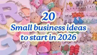 Thumbnail: 20 Small Business Ideas to Start in 2026 