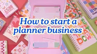 Thumbnail: How to Start a Profitable Planner & Journal Business in 2026 (Physical & Digital)
