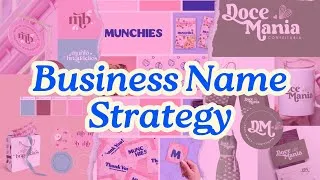 Thumbnail: How to Choose the Perfect Business Name (and Find a Matching Domain) | Small Business Tips