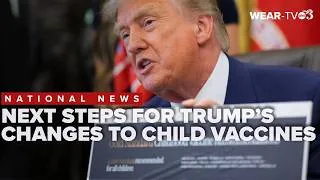 Thumbnail: What are the next steps for Trump's changes to childhood vaccine scheduling?