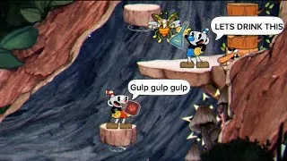 Thumbnail: WHOS DROPPING THESE FLOWERS? cuphead part 2 with ninja and mad