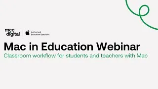 Thumbnail: Classroom workflow for students and teachers with Mac Webinar