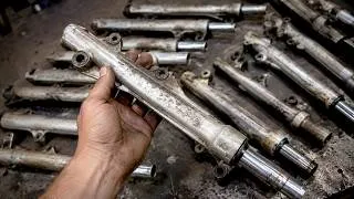 Thumbnail: Don’t Throw Away Old Motorcycle Shocks! I Turned One Into a Drill Press