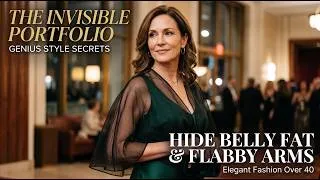 Thumbnail: The Invisible Portfolio 10 Genius Style Secrets to Hide Belly Fat & Flabby Arms Elegant Fashion Over