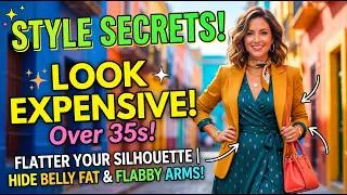 Thumbnail: Style Secrets to Look Expensive & Flatter Your Silhouette Over 35 | Hide Belly Fat & Flabby Arms