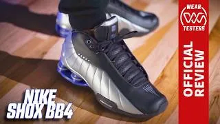 Thumbnail: Nike SHOX BB4 Black Metallic Silver Lapis 2026