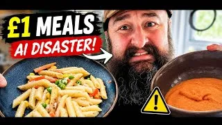 Thumbnail: I Let AI Control My £1 Per Meal Challenge! (£21 for 7 Days)
