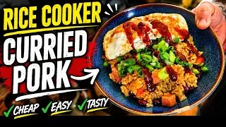 Thumbnail: Rice Cooker Curried Pork | Just Chuck It In & Walk Away!