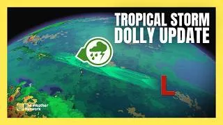 Thumbnail: Remnants of Dolly threaten heavy rain in the Caribbean | #dolly